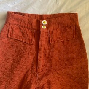 Urban outfitters ultra high rise bell bottom pants